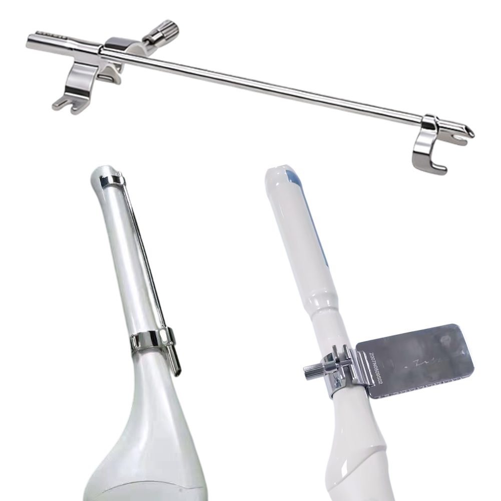 reusable biopsy needle guide for ultrasound endocavity probes